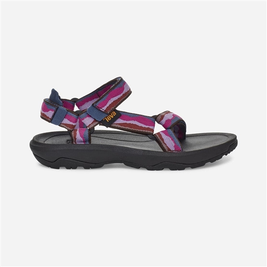 Black / Purple Kids' Teva Hurricane Xlt 2 Sandals | HWY-729054