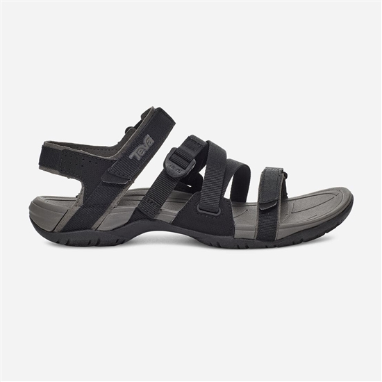 Black Women's Teva Ascona Sport Web Sandals | FEB-627938