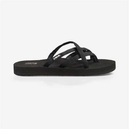 Black Women's Teva Olowahu Flip Flops | ZNH-294076