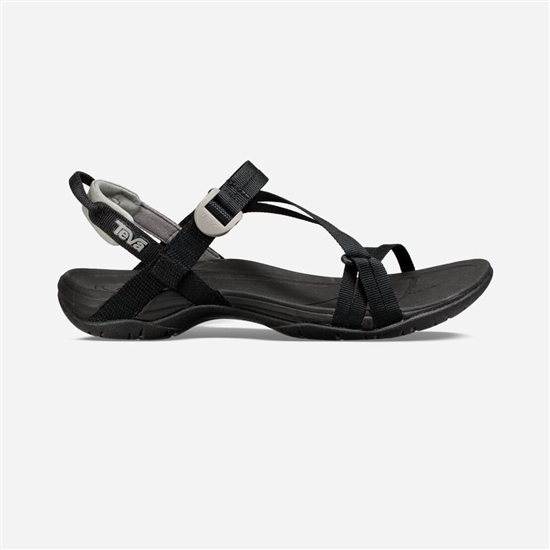 Black Women's Teva Sirra Sandals | XMJ-046895