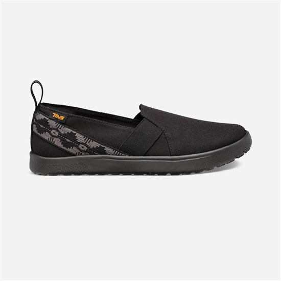 Black Women's Teva Voya Slip On | EMK-428906