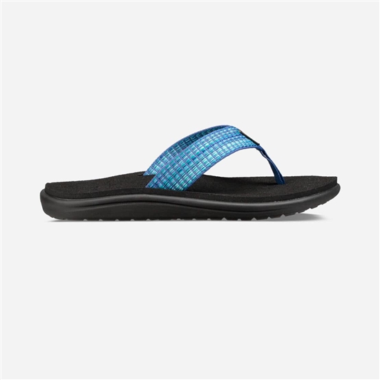 Blue Women's Teva Voya Flip Flops | AHV-536927