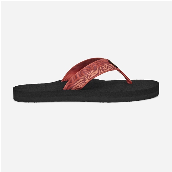 Brick Red Women's Teva Mush Ii Flip Flops | GOI-972015