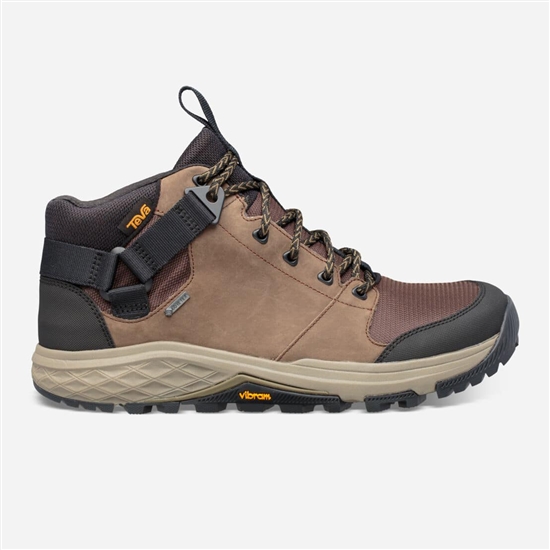 Brown / Black Men's Teva Grandview Gore-tex Hiking Boots | IAE-569374