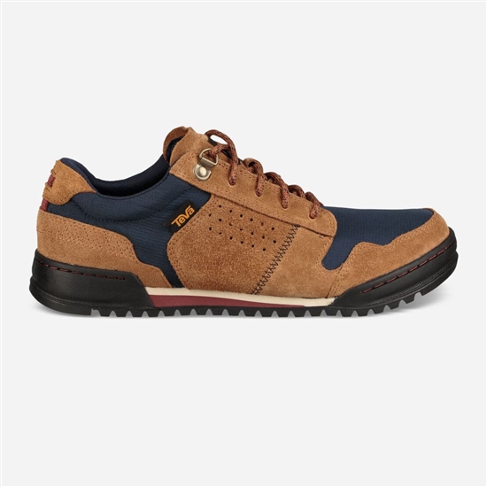 Brown / Dark Blue Men's Teva Highside '84 Sneakers | BRC-609754