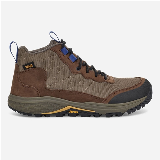 Brown Men's Teva Ridgeview Mid Hiking Boots | YXI-795283