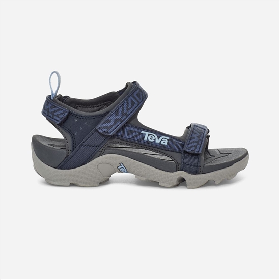 Dark Blue / Grey Kids' Teva Tanza Sandals | BNM-502786