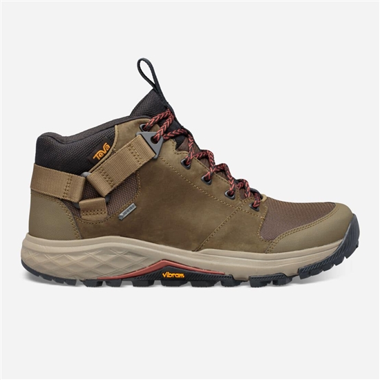 Dark Olive Men's Teva Grandview Gore-tex Hiking Boots | OYR-803624