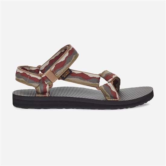 Grey / Red / Khaki Women's Teva Original Universal Sandals | HAN-618539