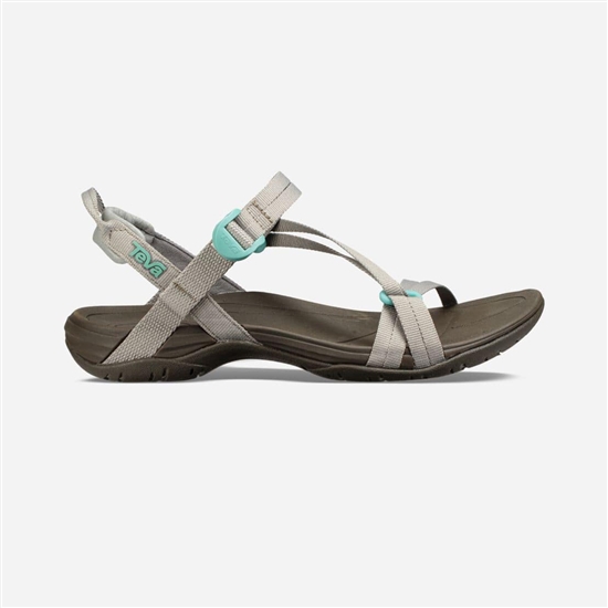 Grey Women's Teva Sirra Sandals | BUP-019436
