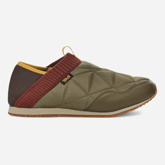 Olive / Brown Multi Men's Teva Reember Slip On | CNO-369780