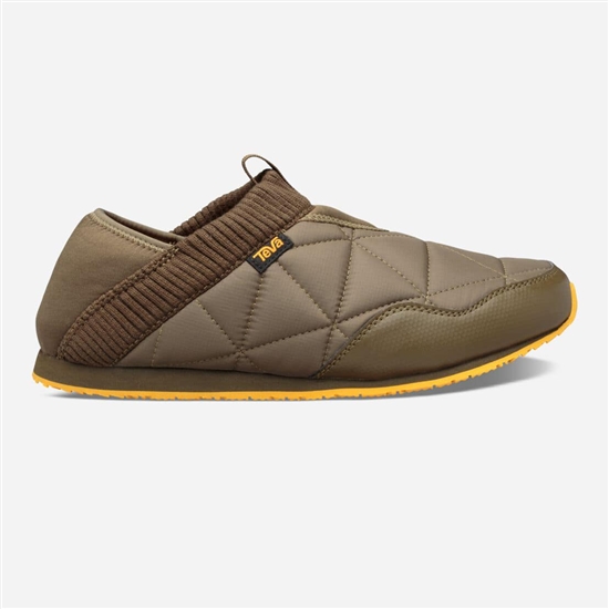 Olive Men's Teva Ember Moc Slip On | ZWM-641820