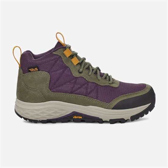 Olive / Purple Women's Teva Ridgeview Mid Hiking Boots | LPJ-130789