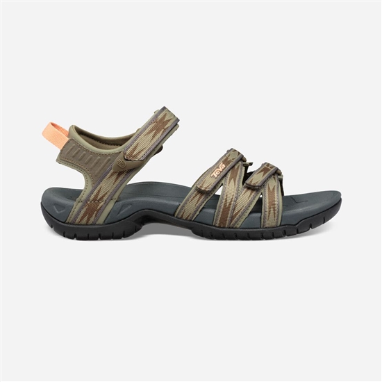 Olive Women's Teva Tirra Sandals | YAN-650829