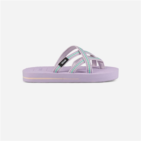 Purple Kids' Teva Olowahu Slide Sandals | BXO-345729