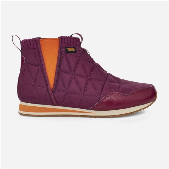 Purple / Orange Women's Teva Ember Mid Boots | YLX-617382