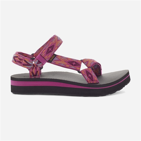 Purple Women's Teva Midform Universal Flatforms | OQF-265801