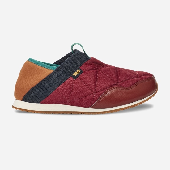 Rhubarb / Brown Multi Women's Teva Reember Slip On | GWF-973481