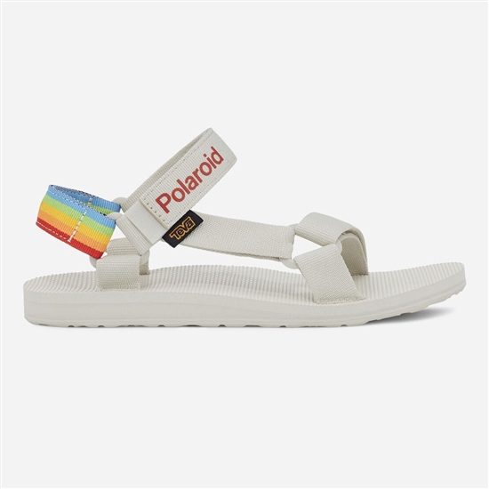 White Men's Teva Original Universal - Polaroid Sandals | YPD-316857