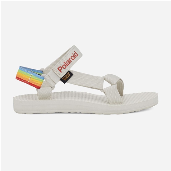 White Women's Teva Original Universal - Polaroid Sandals | NFQ-643589