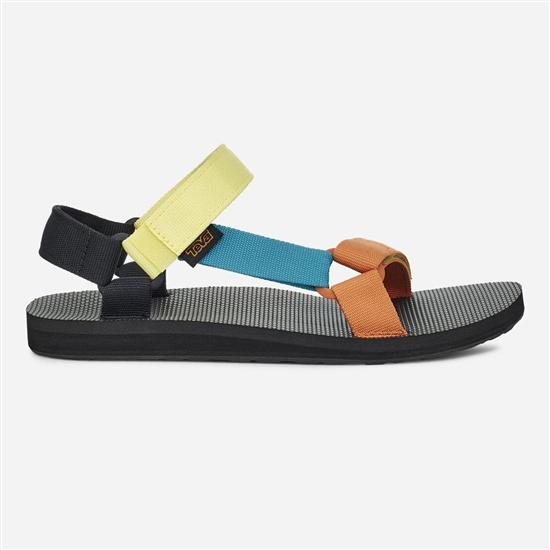 Yellow / Blue / Orange Men's Teva Original Universal Sandals | ZSM-904716